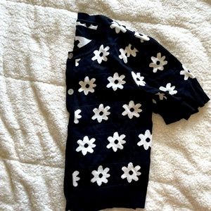 Adorable Flower and Heart Cardigan.